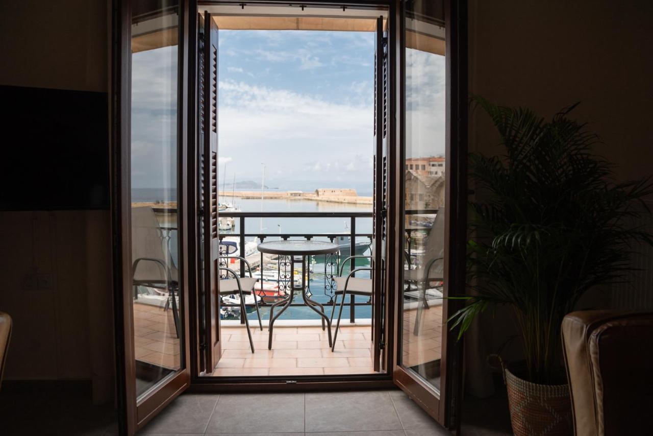 Destino Home Overlooking The Venetian Port Of Chania 干尼亞 外观 照片