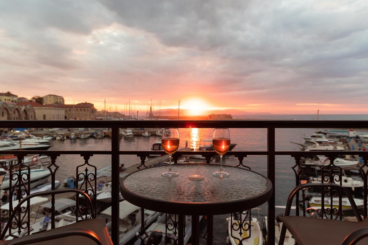 Destino Home Overlooking The Venetian Port Of Chania 干尼亞 外观 照片