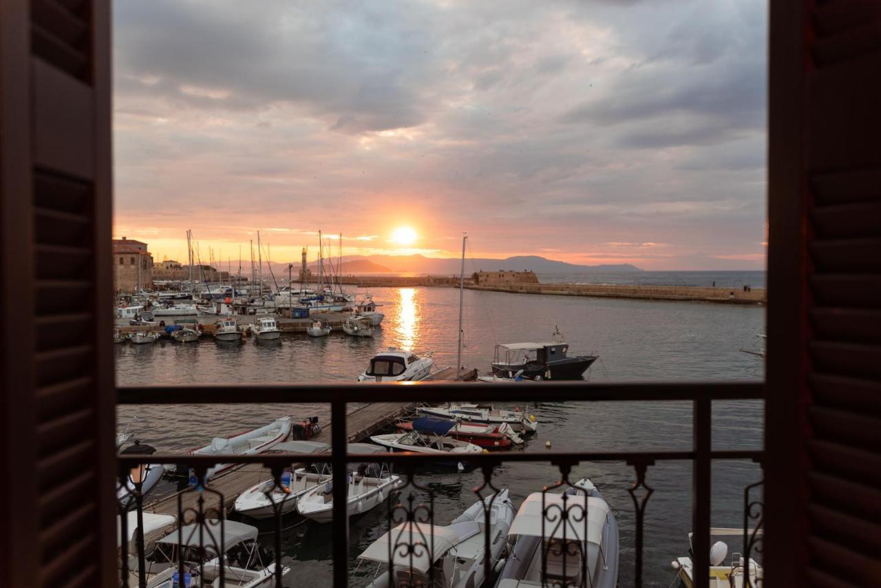 Destino Home Overlooking The Venetian Port Of Chania 干尼亞 外观 照片