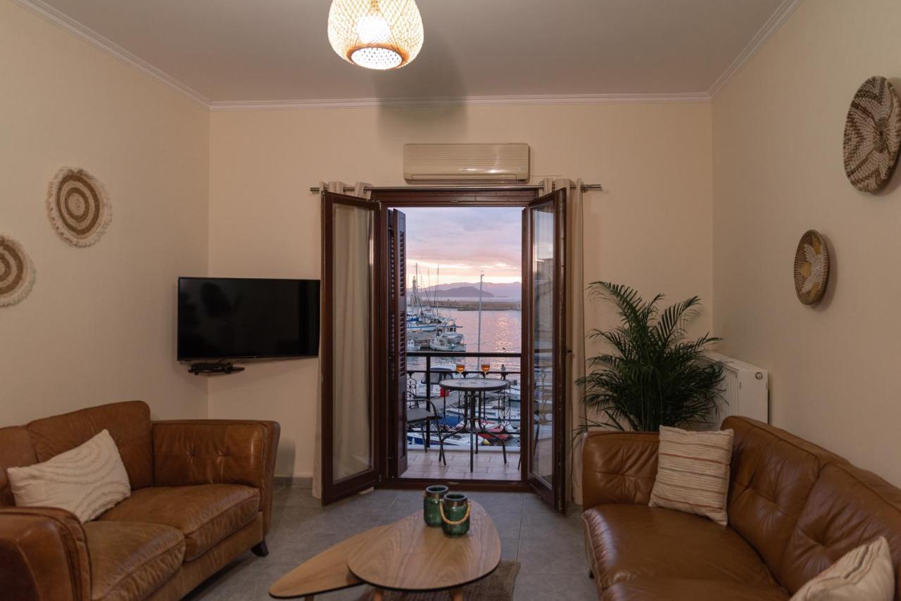Destino Home Overlooking The Venetian Port Of Chania 干尼亞 外观 照片