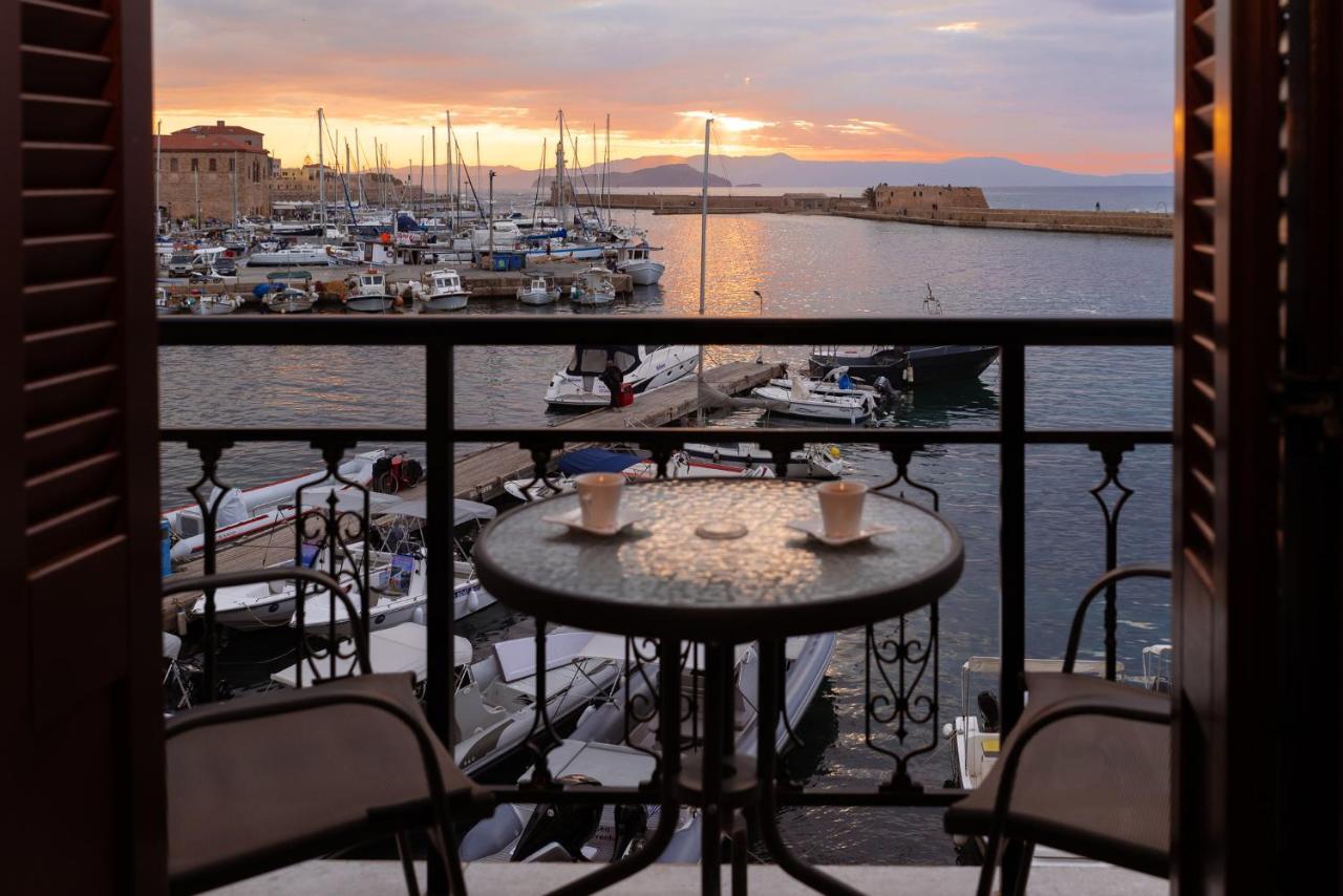 Destino Home Overlooking The Venetian Port Of Chania 干尼亞 外观 照片