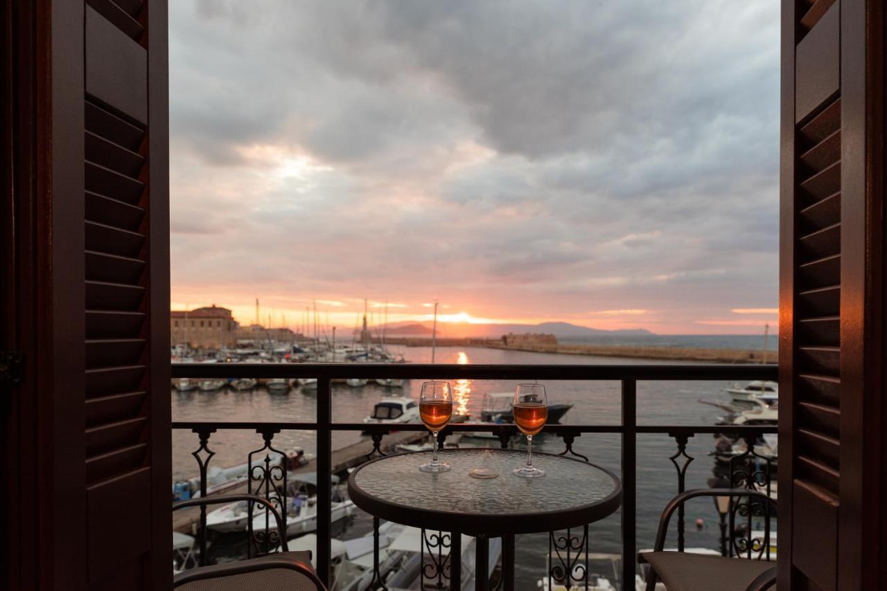 Destino Home Overlooking The Venetian Port Of Chania 干尼亞 外观 照片