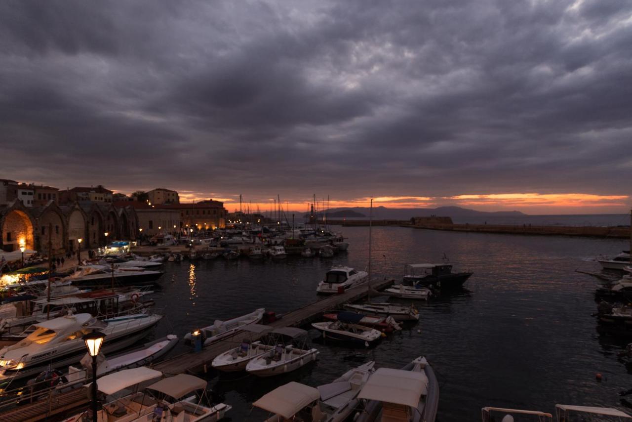 Destino Home Overlooking The Venetian Port Of Chania 干尼亞 外观 照片