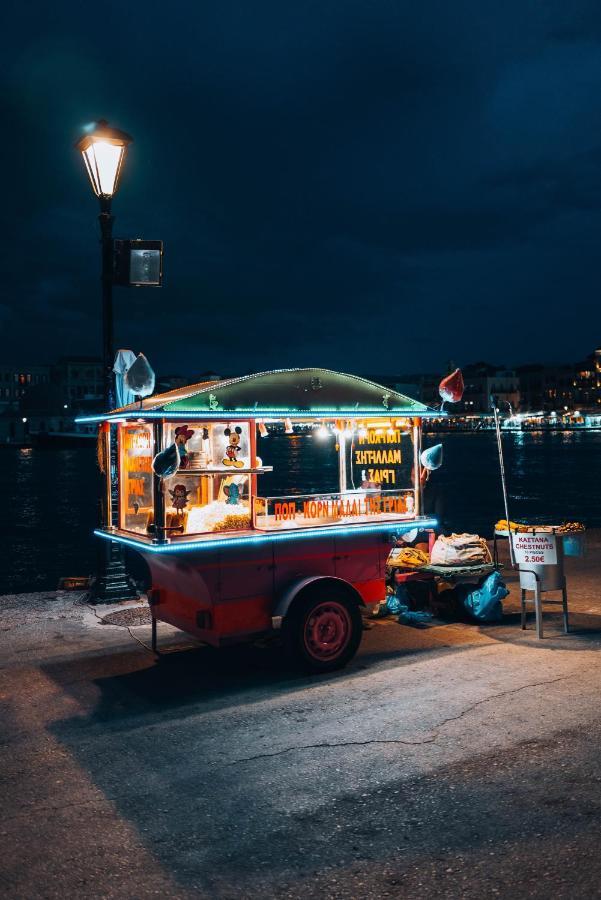 Destino Home Overlooking The Venetian Port Of Chania 干尼亞 外观 照片