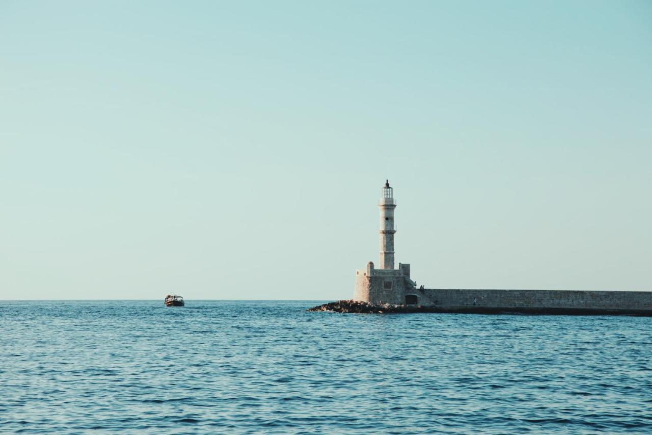 Destino Home Overlooking The Venetian Port Of Chania 干尼亞 外观 照片
