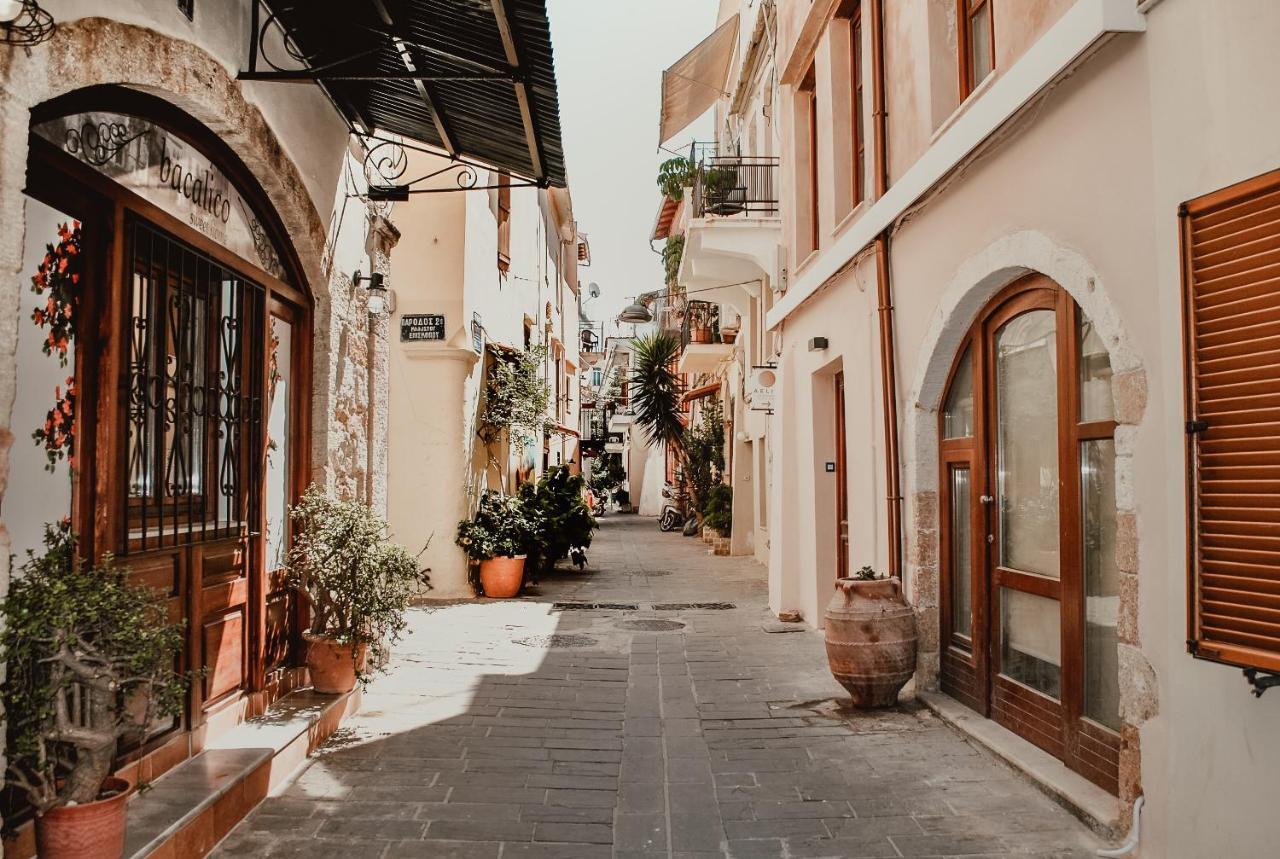 Destino Home Overlooking The Venetian Port Of Chania 干尼亞 外观 照片