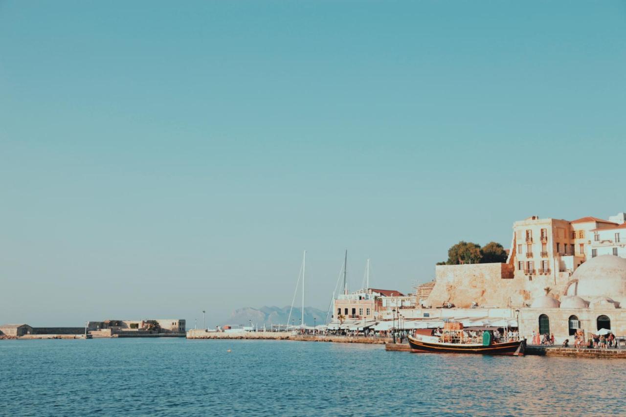 Destino Home Overlooking The Venetian Port Of Chania 干尼亞 外观 照片