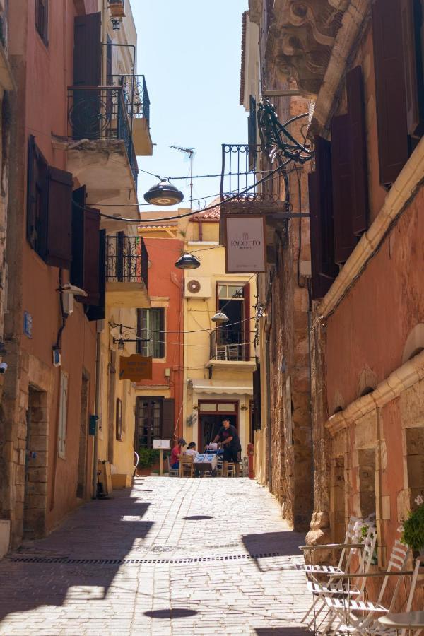 Destino Home Overlooking The Venetian Port Of Chania 干尼亞 外观 照片